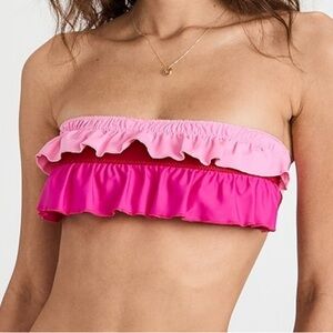 NWT Solid & Striped Kaia top